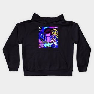 swirl 11th doctor Kids Hoodie